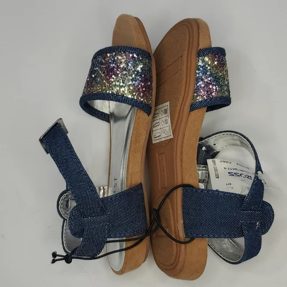 Brand new Nine West Girls Glittery sandals - Picture 9 of 11